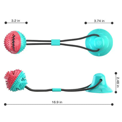 Interactive Suction Cup Dog Toy